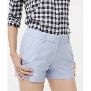 J Crew Chino Shorts - Light Blue